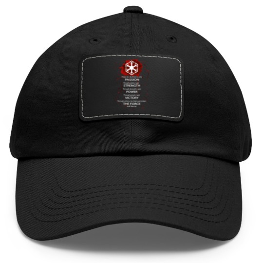 Discover Sith Code Dad Hat With Leather Patch