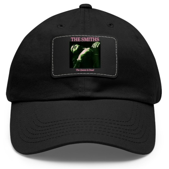 Discover Vintage The Smiths Green Y2K Rock Retro Punk The Queen Is Dead Dad Hat With Leather Patch