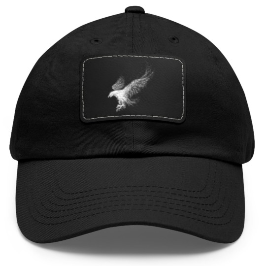 Discover Eagle Dad Hat With Leather Patch, Eagle lover Dad Hat With Leather Patch, Gift for Eagle lover