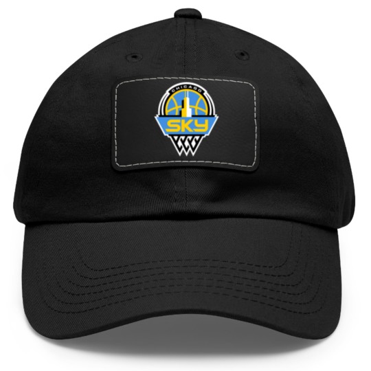 Discover My love Chicago Skies Basketball Dad Hat With Leather Patch