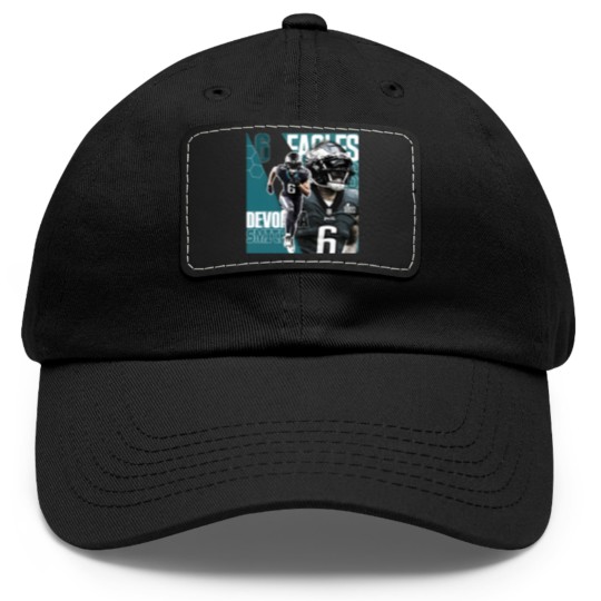 Discover DeVonta Smith Football DesignEagles Dad Hat With Leather Patch