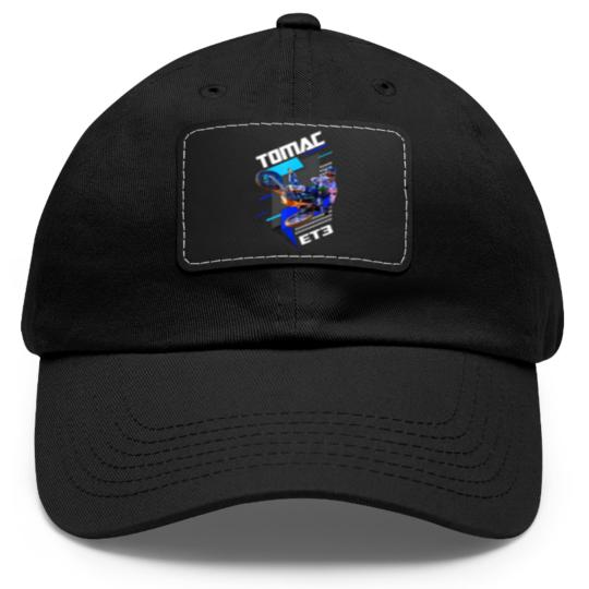 Discover eli et3 tomac Dad Hat With Leather Patch