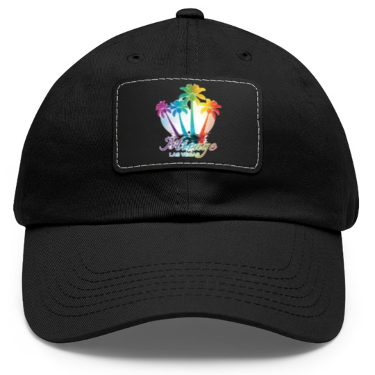 Discover Walk out Rich Mirage Vegas (1) Dad Hat With Leather Patch