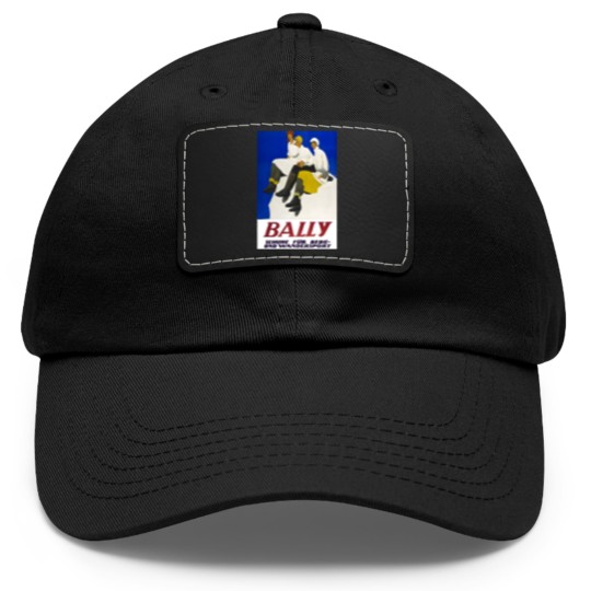 Discover Bally Shoes, Poster Dad Hat With Leather Patch