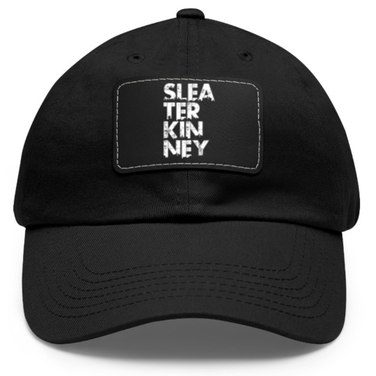 Discover Sleater-Kinney Tri-blend Dad Hat With Leather Patch