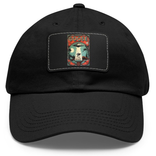 Discover GOOSE BAND  3 Dad Hat With Leather Patch