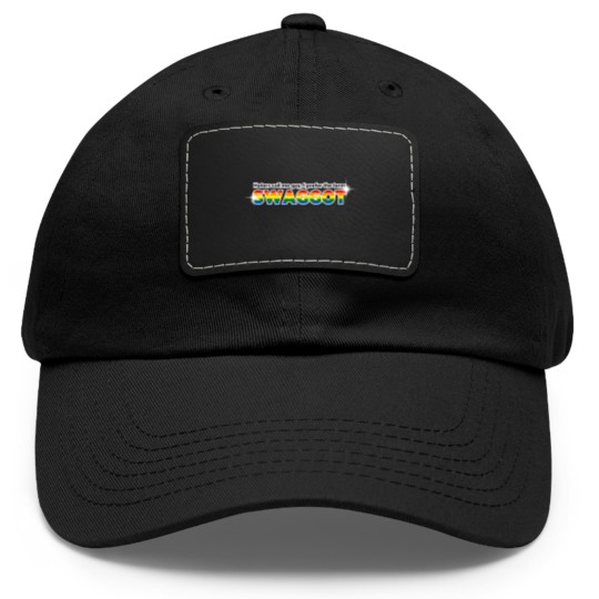 Discover haters call me gay i prefer the term swaggot t Dad Hat With Leather Patch