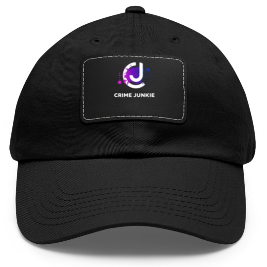 Discover Crimes Junkie Merch Dad Hat With Leather Patch