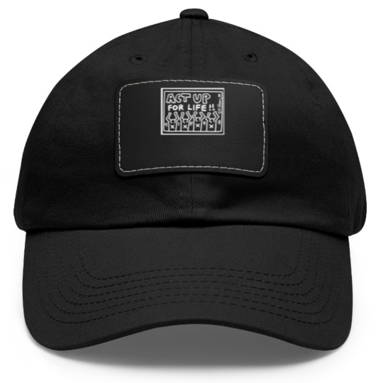 Discover Keith Haring Pop Art 1980s Men Women Unisex Jersey Dad Hat With Leather Patch