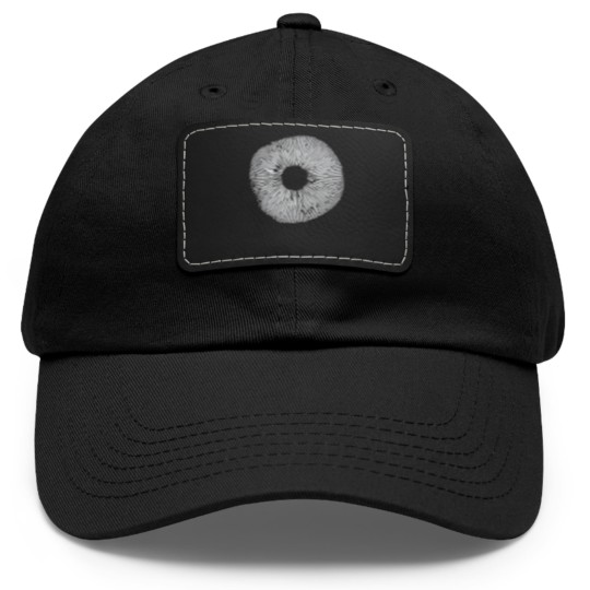 Discover Mycology Mushroom Spore Print Art Dad Hat With Leather Patch