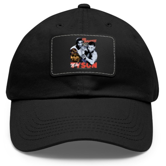 Discover Mike Tyson Vintage Kid Dynamite Bootleg Style Dad Hat With Leather Patch