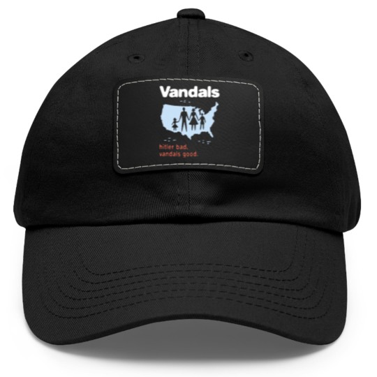 Discover The Vandals good Dad Hat With Leather Patch