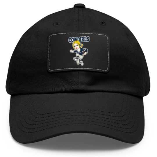 Discover Dallas Cowgirls Dad Hat With Leather Patch Dad Hat With Leather Patch