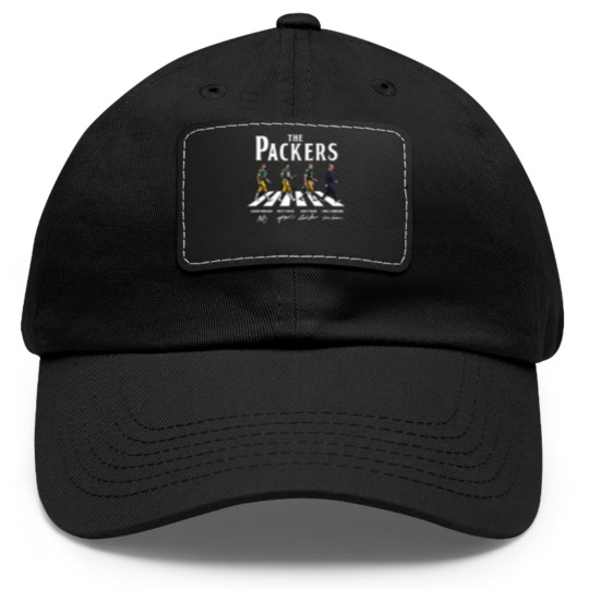 Discover The Packers Abbey Road Signature Dad Hat With Leather Patch