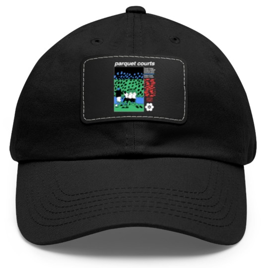 Discover Parquet Courts Dad Hat With Leather Patch