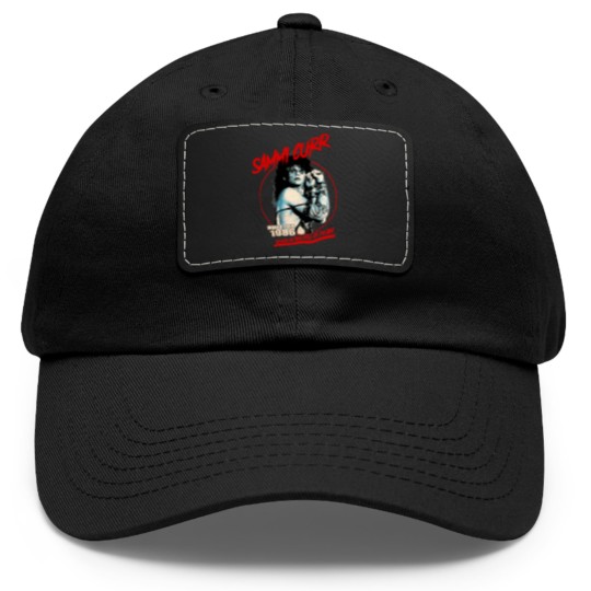 Discover Sammi Curr 1986 Dad Hat With Leather Patch