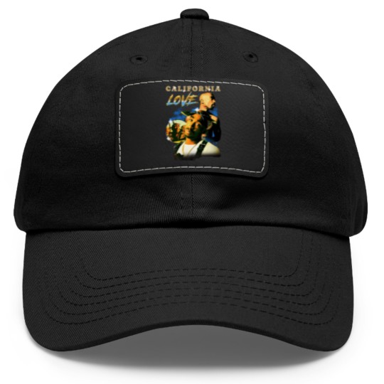 Discover California Love 2Pac Vintage Style Dad Hat With Leather Patch