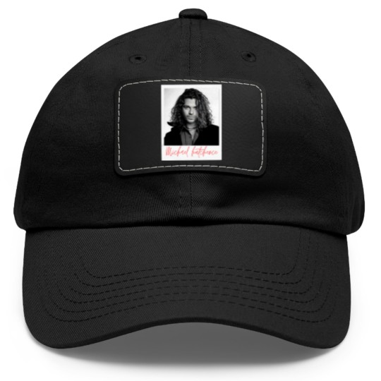 Discover Michael hutchence Dad Hat With Leather Patch