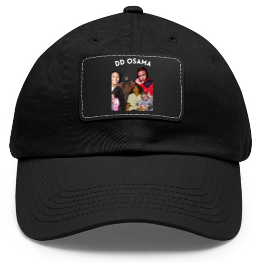 Discover Dd osama merch Dad Hat With Leather Patch