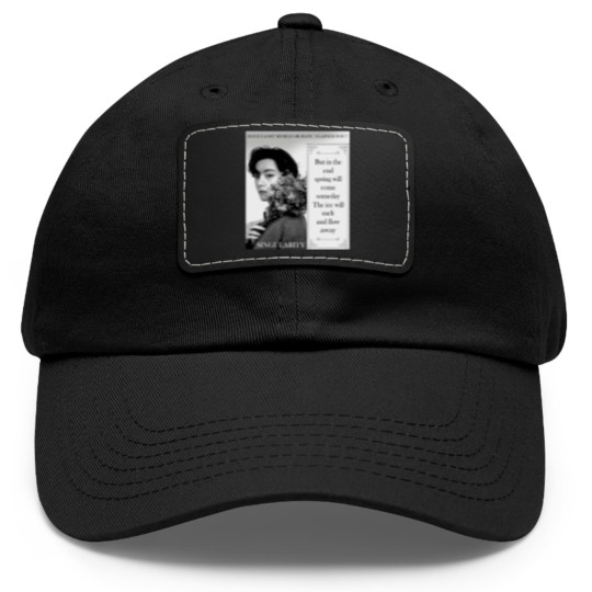 Discover Kim Taehyung Dad Hat With Leather Patch