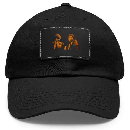 Discover Pulp Fiction Jules and Vincent Unisex Dad Hat With Leather Patch