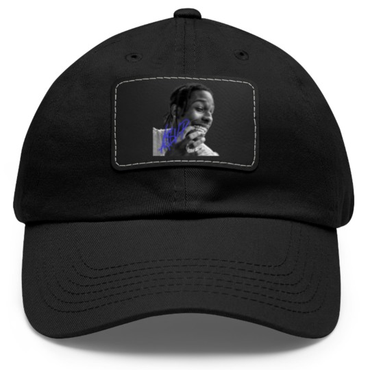 Discover ASAP Rocky Dad Hat With Leather Patch, asap Graphic Dad Hat With Leather Patch, Rocky Merch