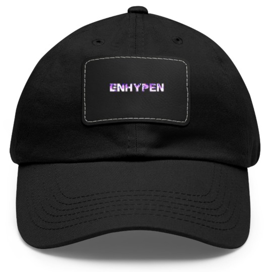 Discover Enhypen Lilac - Enhypen - Dad Hat With Leather Patch