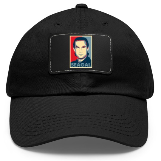 Discover Steven Seagal Dad Hat With Leather Patch
