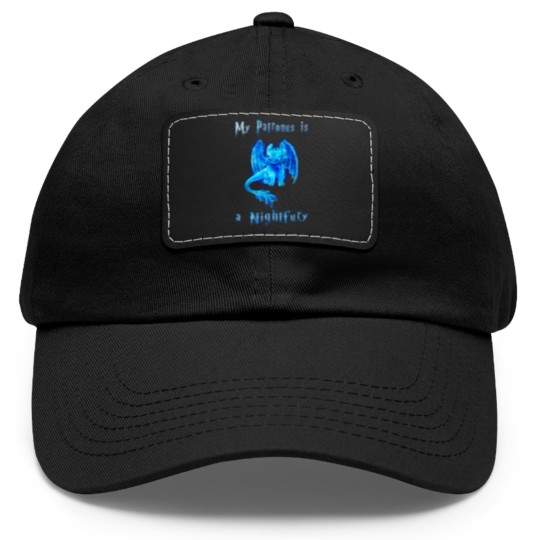 Discover Toothless Dad Hat With Leather Patch, My Patronus Is A Night Fury Dad Hat With Leather Patch, Gift For Fan
