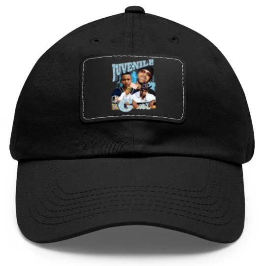 Discover Juvenile Vintage Hiphop Dad Hat With Leather Patch