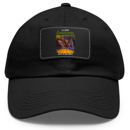 Discover Goosebumps - Night Of The Living Dummy Dad Hat With Leather Patch