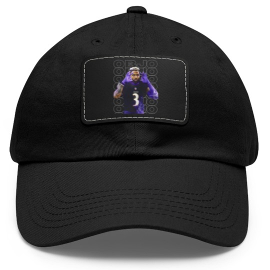 Discover OBJ Ravens Dad Hat With Leather Patch Odell Beckham Jr Dad Hat With Leather Patch Ravens Dad Hat With Leather Patch