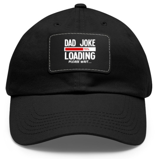 Discover dad joke loading Dad Hat With Leather Patch