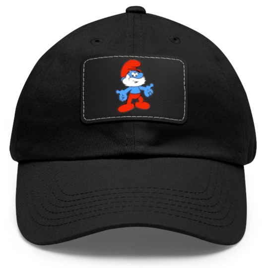 Discover cartoon characters Dad Hat With Leather Patch