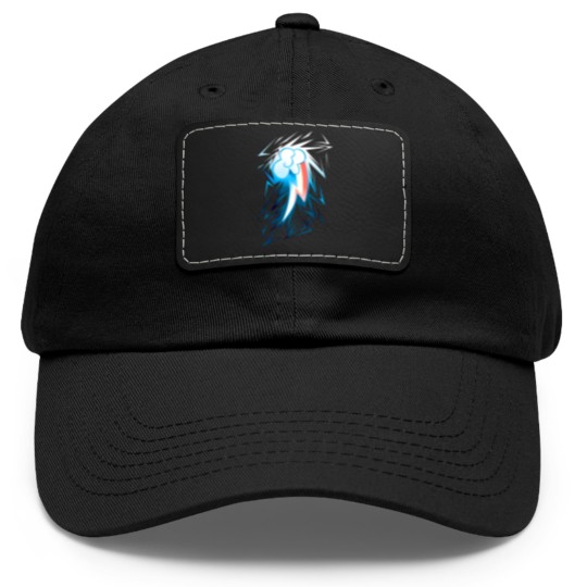 Discover Shards of Rainbow Dash's Cutiemark Dad Hat With Leather Patch