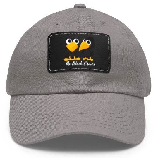 Discover The black crows Dad Hat With Leather Patch