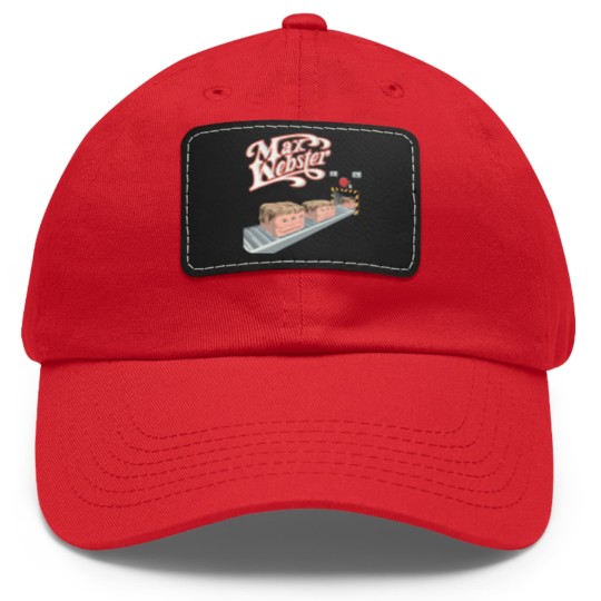 Discover Max Webster Here Among The Cat | Essential Dad Hat With Leather Patch