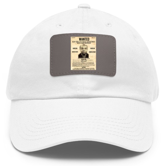 Discover BUMPY JOHNSON (WANTED POSTER) Dad Hat With Leather Patch