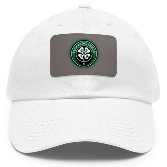 Discover Molly Celtic punk band - Flogging Molly Band - Dad Hat With Leather Patch