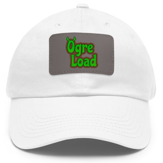Discover A SHREK-tastic Design - Shrek - Dad Hat With Leather Patch
