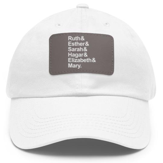 Discover Strong Women of the Bible Dad Hat With Leather Patch