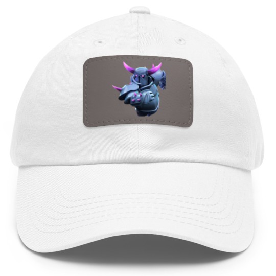 Discover P.E.K.K.A Dad Hat With Leather Patch