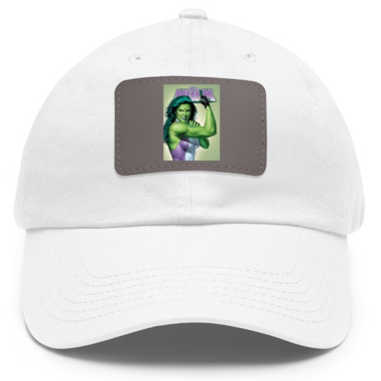 Discover She Hulk Classic Classic Dad Hat With Leather Patch
