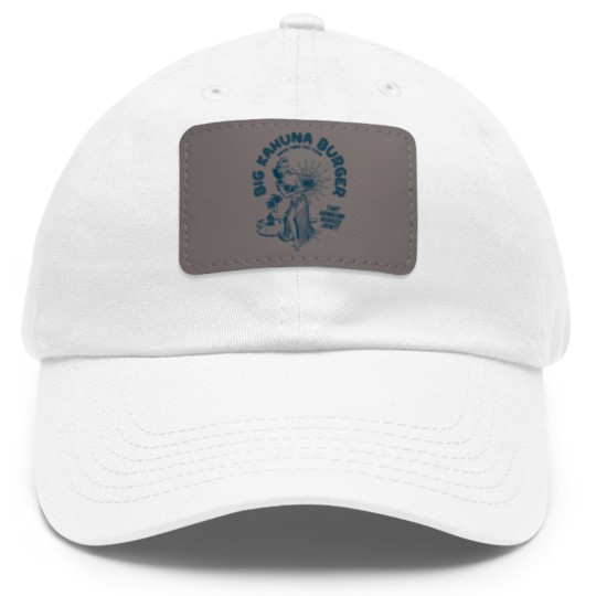 Discover Big Kahuna Burger - Pulp Fiction - Dad Hat With Leather Patch