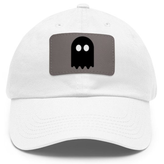 Discover Ghost Dad Hat With Leather Patch