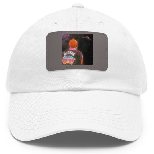 Discover DENNIS RODMAN Dad Hat With Leather Patch