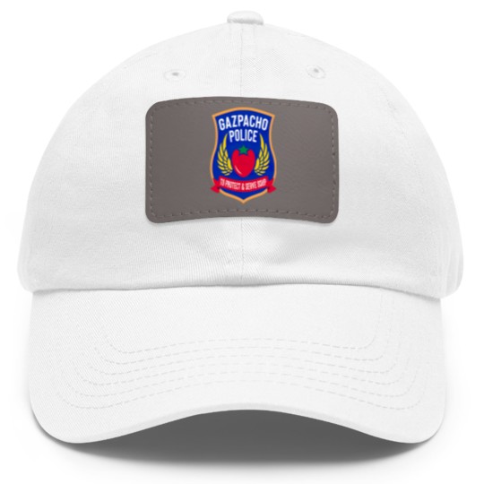 Discover gazpacho police Dad Hat With Leather Patch