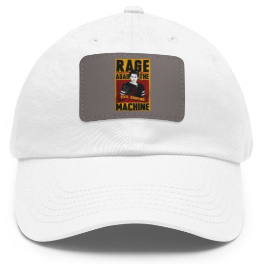 Discover Hot Topic Rage Against Evil Empire Poster Dad Hat With Leather Patch