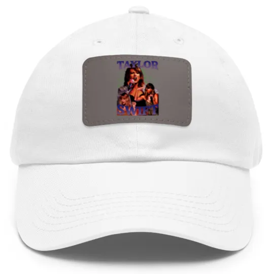 Discover Vintage Style Swift Dad Hat With Leather Patch