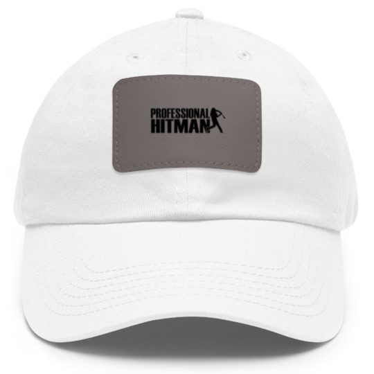 Discover Professional Hitman Dad Hat With Leather Patch